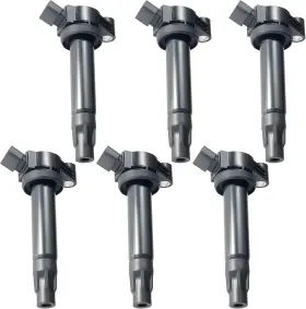 166038 Qyl Set Of 6 Ignition Coil Pack Compatible With Camry Highlander Solara