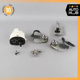 Pu57111pb Rolls-royce 99-02 Seraph / Arnage Steering Ignition Switch Door Lock Key Set Oem