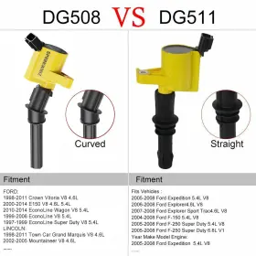 10202013a-yc Sparkwhiz 8pcs Ignition Coil Dg-508 Fits For Ford F150-f550 Mustang Excursion Marquis New #2