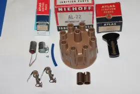 4bbl Standard Al72 Dual Point Kit 1968-1969-1970- 1971 Dodge&plymouth 340 3x2 Aar Tan Cap