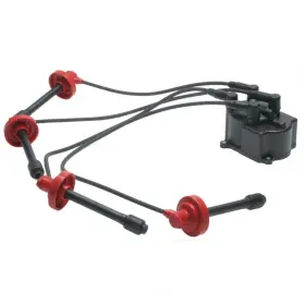 Jh-147 Standard Distributor Cap / Spark Plug Wire Kit Fits 87-91 Toyota Camry 2.0l-l4