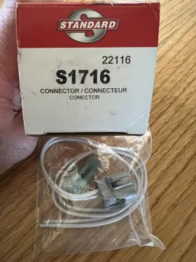 S-1716 Standard Motor Products New S1716 Camshaft Position Solenoid Connector With Splice #2