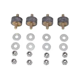 850111 Summit Racing Vibration Mounts Rubber Blk Use With Ignition