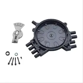 Sum-g5240 Summit Racing Cap And Rotor Black Aluminum Terminals Optispark I Chevy Pontiac 5.7l