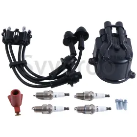 90904-u9134-71 Svyoroo 4y Engine Ignition Tune Up Kit For Toyota Forklift Rotor Distributor Cap Wire