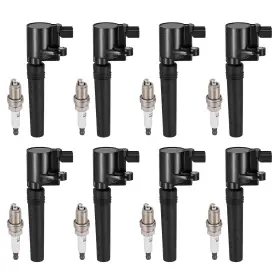 Sy11352-ck002 Sykrss 8-pack Fd506 Ignition Coils And 4503 Spark Plugs Kit Compatible With