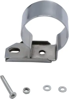 Tkus-10017 Takpart Chrome Coil Mount Bracket Replacement Compatible For Ford 260 289 302 Silver