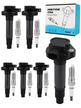 Tyicz038 Tautoy 6pcs Ignition Coil Pack W Iridium Plugs For Ford Lincoln 3.5l 3.7l