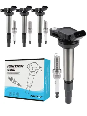 Tyicz044 Tautoy Uf596 Ignition Coil Pack Spark Plug Iridium 4 Pcs 1.8l For 2009