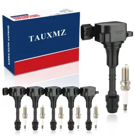 Uf349sp Tauxmz Ignition Coil Pack Uf349 And Iridium Spark Plugs 6376 Replacement For Nissan