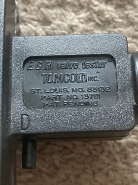 13701 Tomco Used E.g.r. Valve Tester Inc. Model #13701 #3