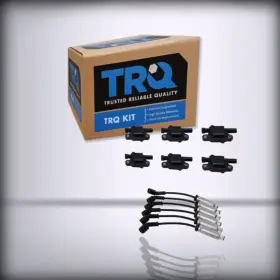 Ica65498 Trq Ignition - Kit Coil For Spark Plugs Wire Set Compatible With 2014-2