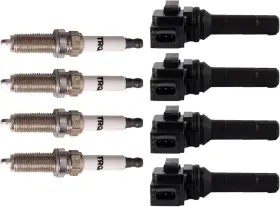 Tka05994 Trq Ignition Coil And Spark Plug Kit Iridium 8 Piece For 11-12 Subaru Forester