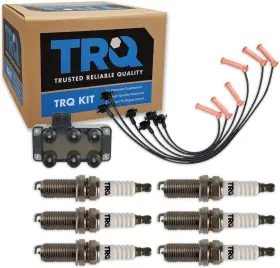 Tka06181 Trq Ignition Kit Coil Spark Plugs Wire Set For 97-00 Ford Explorer 98-00