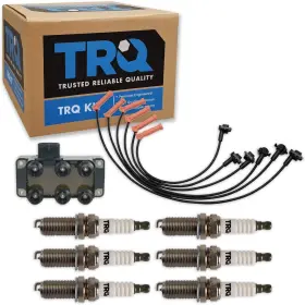 Tka06183 Trq Ignition Kit Coil Spark Plugs Wire Set For 01-03 Ford Explorer Sport