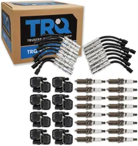 Tka06222 Trq Ignition Kit Coil Spark Plugs Wire Set For 98-08 Mercedes-benz