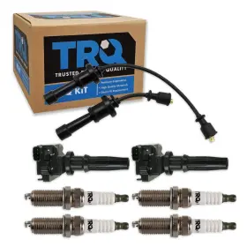 Tka06228 Trq Ignition Kit Coil Spark Plugs Wire Set For 2005-2006 Kia Optima Tka06228 Trq Ignition Kit Coil Spark Plugs Wire Set For 2005-2006 Kia Optima