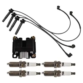 Tka06234 Trq Ignition Coil Spark Plug Kit 6pc Iridium Plugs For 09-10 Subaru Forester