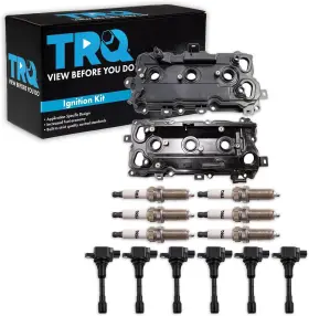 Tka18118 Trq Ignition Coil Spark Plug Kit 14pc Iridium Plugs Valve Cover For 15-16 Qx60 Tka18118 Trq Ignition Coil Spark Plug Kit 14pc Iridium Plugs Valve Cover For 15-16 Qx60