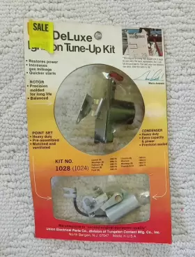 1028 Ue Union Electrical Parts Company Vintage Ignition Tune-up Kit No. 1957-1974 Ford Lincoln Mercury And Trucks