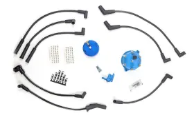 2-8624 United Ignition Wire Distributor Cap / Rotor Kit Spark Plug Kit-united Tri-pak Tune-up