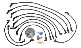 3887 United Ignition Wire Distributor Cap / Rotor Kit Spark Plug