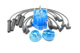 United Ignition Wire 656791184315 Distributor Cap / Rotor Kit Spark Plug Kit-united Tri-pak Tune-up