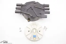 Dcr-665 United Ignition Wire Distributor Cap And Rotor Kit