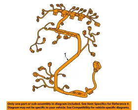06k972627ds Volkswagen Oem 2018 Atlas Electrical Components-engine Harness