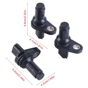 Vorally Cam4x2 3pcs Camshaft Position Sensor Cmp And Crankshaft Fit For Nissan Infiniti #2