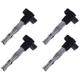 Repa504608 Walker Products Set-wkp9212027-4 Set Of 4 Ignition Coils For Vw Audi Tt Quattro