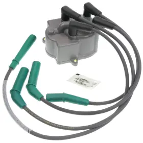 5d1279a Wve By Ntk Distributor Cap / Spark Plug Wire Kit-premium Fits 1990 Toyota Tercel 1.5l-l4