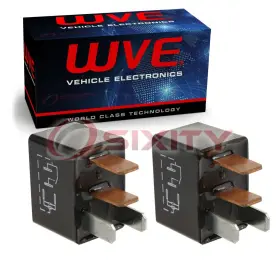 C416 Wve 39-56 2 Pc Wells Ignition Relay For 2011-2017 Lexus Lfa Ls600h Nx200t Nx300h Rx350 Mc