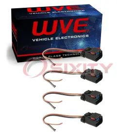 C834 Wve 73-20 4 Pc Wells Camshaft Position Sensor Connectors For 2012 Audi S5 4.2l V8 Tc