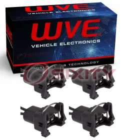 Sx-2v6z Wve 4 Pc Wells Ignition Knock Sensor Connectors For 2003-2010 Maybach 57 62 5.5l Wj