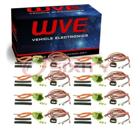Sx-4v1t Wve 8 Pc Wells Ignition Coil Connectors For 2003-2005 Dodge Durango Magnum Ram Oy