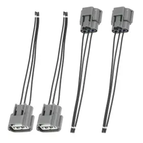 22030100 X Autohaux 4pcs Ignition Coil Connectors Plug Wiring Harness Pigtail
