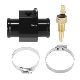 A21092500ux0076 X Autohaux 1 Set Car Engine Coolant 32mm Black Gold Tone Silver