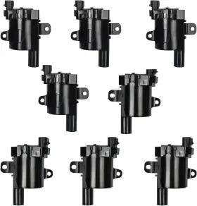 Uf262 Xongjojo 798038233797 Set Of 8 Round Ignition Coil Compatible With 99-07 Silverado