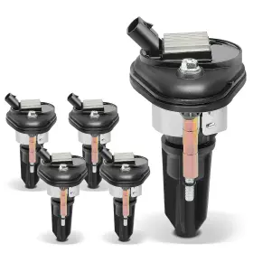 Yhtic0104 Yhtauto Set Of 5 Ignition Coil Pack Replacement For Chevy Gmc Isuzu