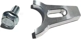 99447003 Z Whip Billet Aluminum Sbc Bbc Distributor Hold Down Clamp V8 V6 Sb Bb Hei