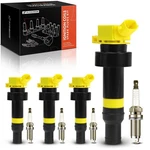 A-premium 4X Ignition Coil & Iridium Spark Plug For Kia Soul Hyundai Accent. Fixed Price $60.04.