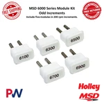Msd 6100 6900 Series Rpm Modules White Set Of Five W/ Odd Increments #87461. Fixed Price $96.32.
