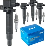 Ignition Coil Pack With Iridium Spark Plug For Scion Xa Xb 1.5L Yaris Toyota Ech. Fixed Price $88.99.
