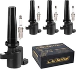 Set Of 4 Ignition Coil Pack And Spark Plugs Fits Ford Fusion Escape.... Fixed Price $57.10.