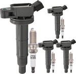 UF333 Ignition Coil Pack 9091902244 And Iridium Spark Plugs 7092 Set Of 4... Fixed Price $80.39.
