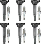 Vplus 6X Ignition Coil Spark Plug Kit For Toyota Camry RAV4 Avalon L4 2.5L UF487. Fixed Price $100.00.