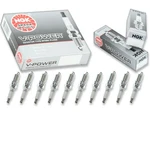 10 Pcs Ngk V-power Spark Plugs 2003 Ford E-350 6.8L Engine Kit Set Xk. Fixed Price $41.09.