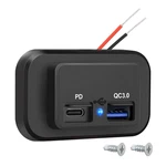 Linkstyle Rv Outlet 12V/24V Charging Port 30W Pd Usb-c 18W QC3.0 Panel. Fixed Price $12.48.
