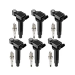 Set Of Ignition Coil Pack UF267 And Iridium Spark Plugs 4504 Compati.... Fixed Price $94.66.